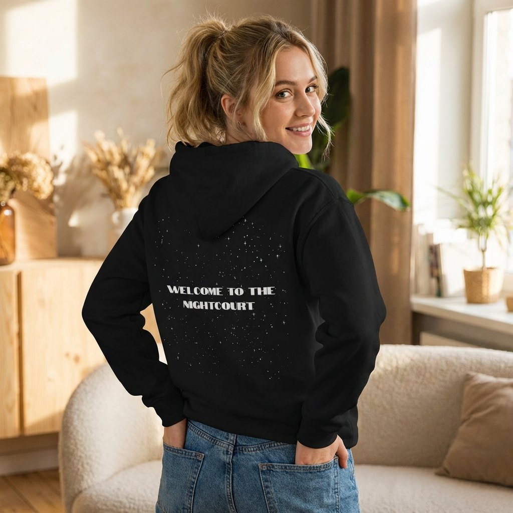 Welcome to the Night Court Hoodie - ACOTAR Inspired - Sarah J Maas Fan Merch
